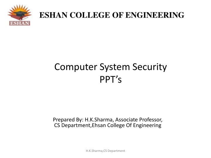 Computer System Security Threats and Malware Types at Eshan College of Engineering