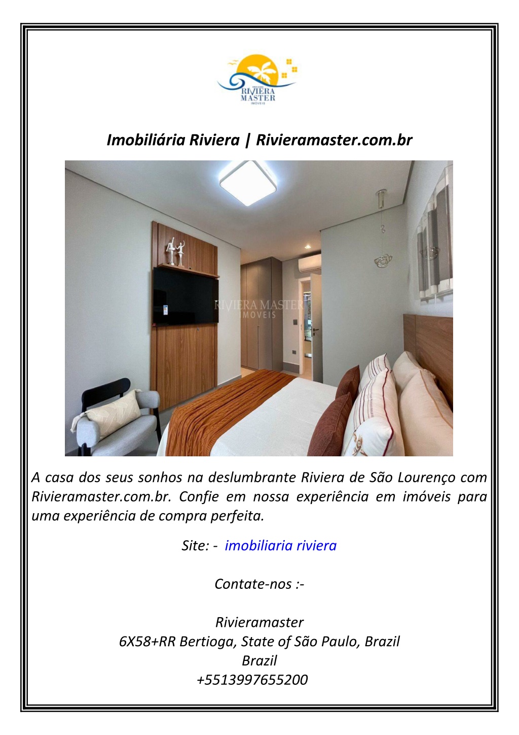 imobili ria riviera rivieramaster com br l.w