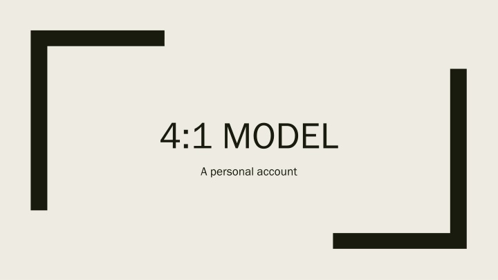 Comparison of 1:1 Model in Clinical Education