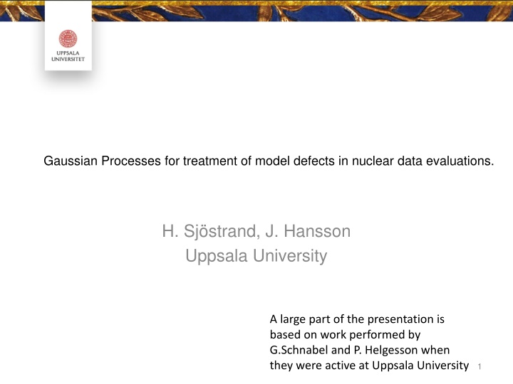 Gaussian Processes for Treatment of Model Defects in Nuclear Data Evaluations