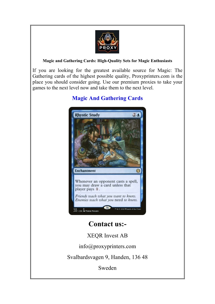 magic and gathering cards high quality sets n.w