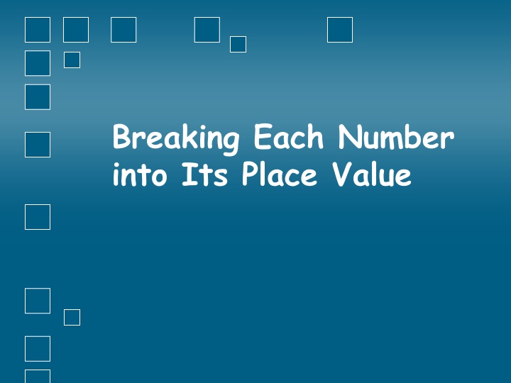 Place Value with Two-Digit Numbers