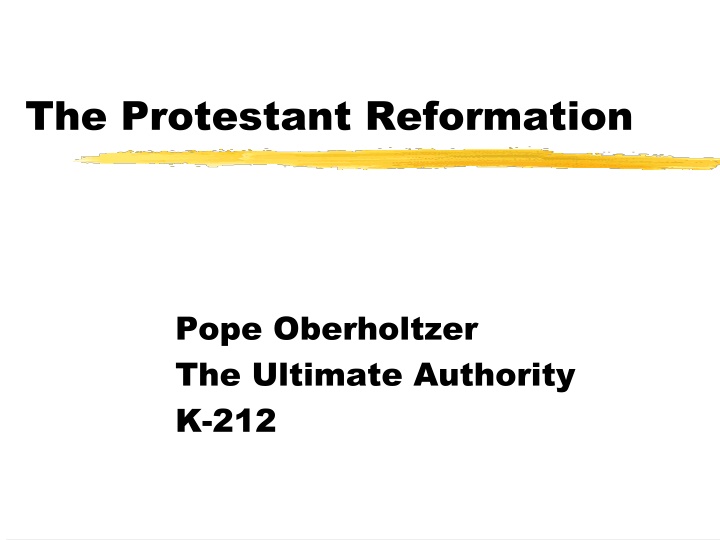 The Protestant Reformation and its Impact on Europe