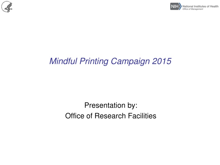 Mindful Printing Campaign 2015 - HHS Logo Style One