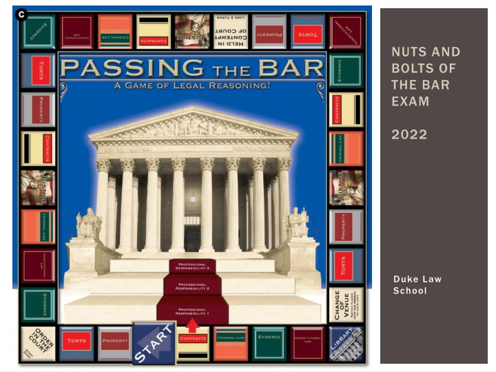 The Bar Exam Application Process: Nuts & Bolts Overview