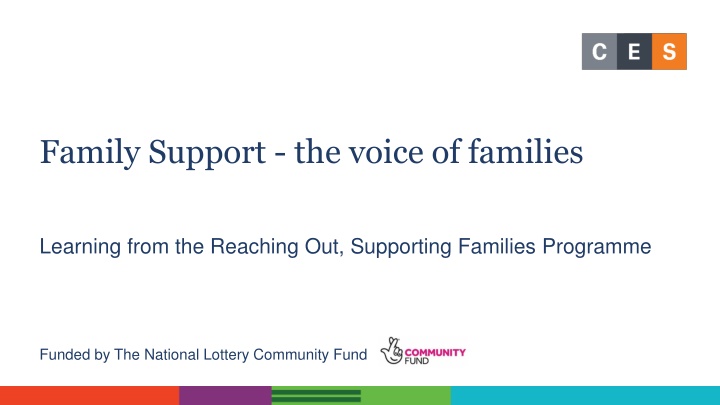 Family Support: Reaching Out and Supporting Families Programme