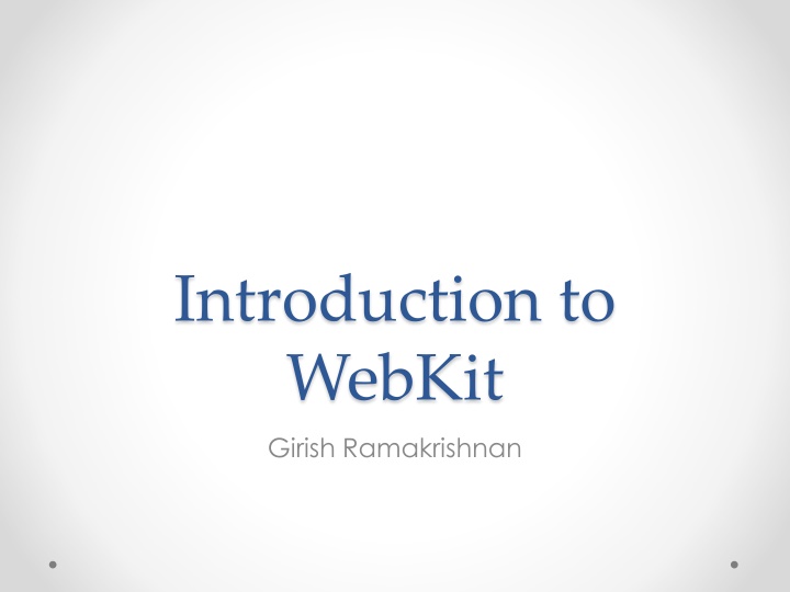 WebKit: A Comprehensive Overview