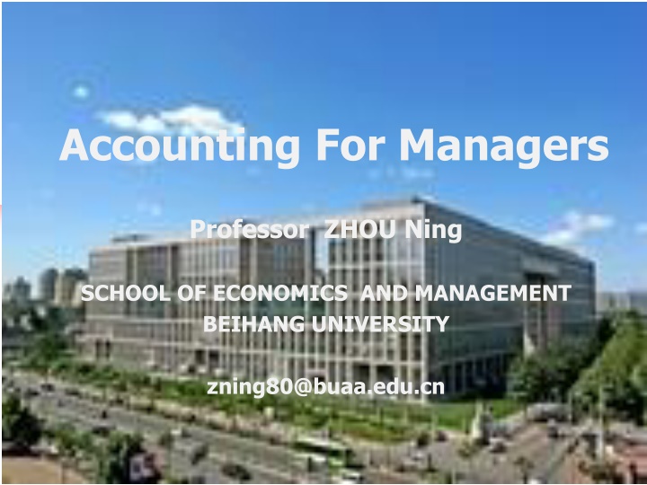 Debt Capital in Chapter 8 of Accounting for Managers