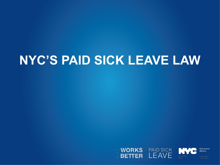 NYC's Paid Sick Leave Law