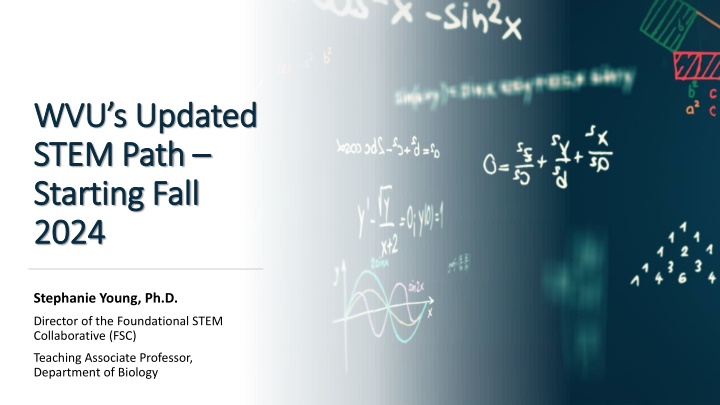 New STEM Path Update for Fall 2024 - Exciting Changes Ahead