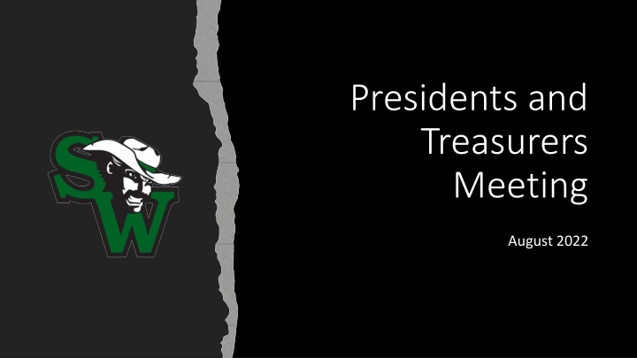 Southwest Guilford High School Athletic Boosters Meeting - August 2022