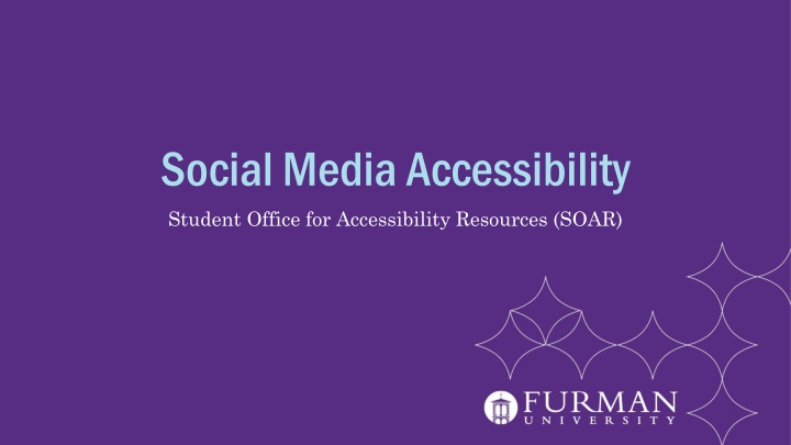 Social Media Accessibility Guidelines for Inclusive Online Communities