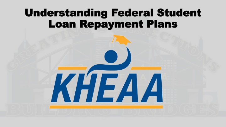 Federal Student Loan Repayment Plans Overview