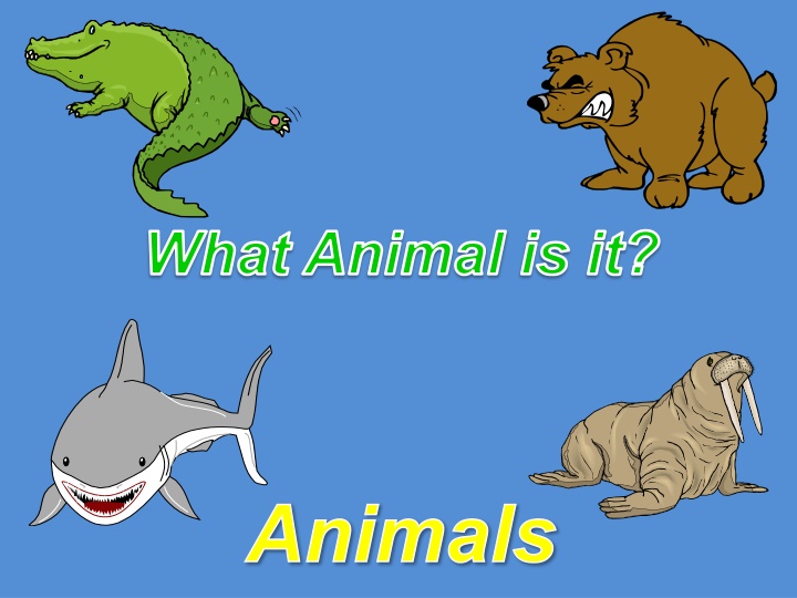 Guess the Animals - Fun and Educational Photo Quiz