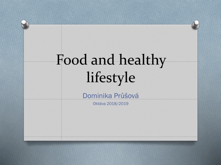 Guide to a Healthy Lifestyle: Food, Exercise, and Well-being