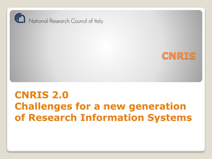 Challenges and Solutions in Research Information Systems