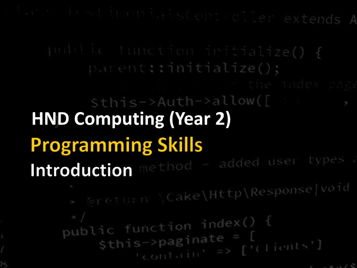 Java Programming Language and Platform