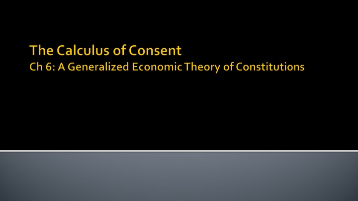 Decision Making and Constitutional Rules Behind the Veil of Ignorance