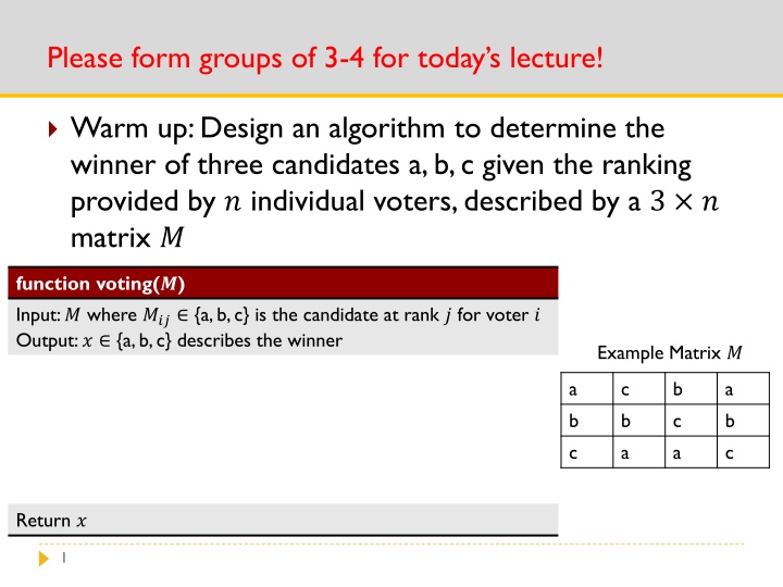 Social Choice Theory and Voting Models