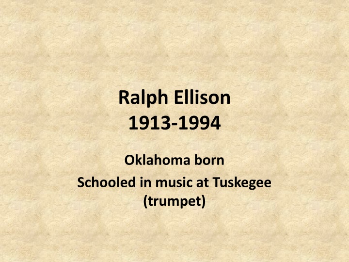 Exploring the Themes and Characters in Ralph Ellison's Invisible Man