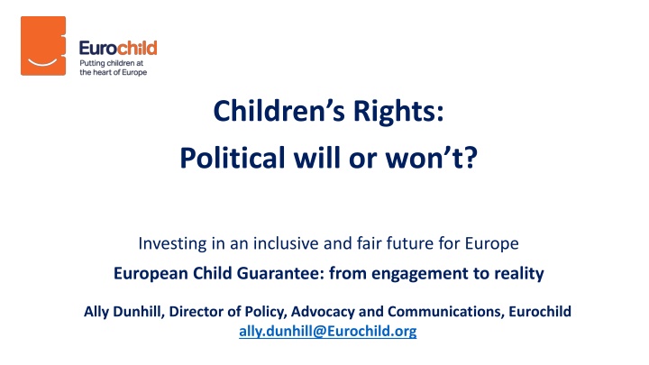 Investing in Children's Rights in Europe: Challenges and Recommendations