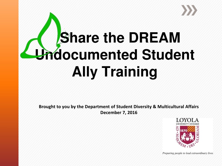 Undocumented Student Ally Training