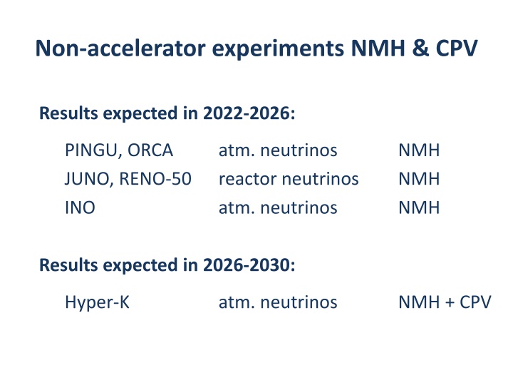 Overview of Non-Accelerator Neutrino Experiments and Programs
