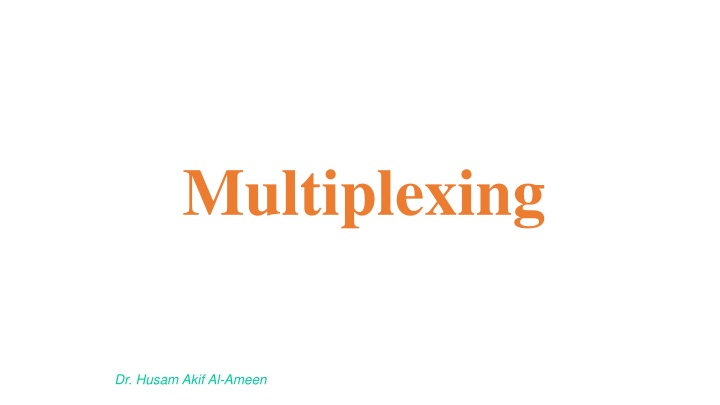 Multiplexing in Data Transmission