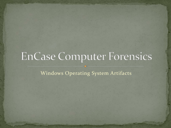 Digital Forensics: Date and Time Analysis in Computer Systems