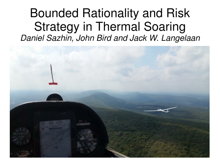 Decision-Making in Thermal Soaring