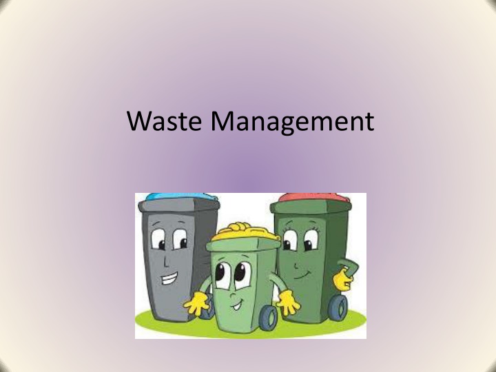 Challenges in Waste Management and Disposal: A Critical Overview