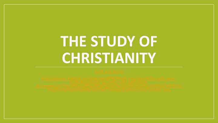 Justification by Faith in Christianity
