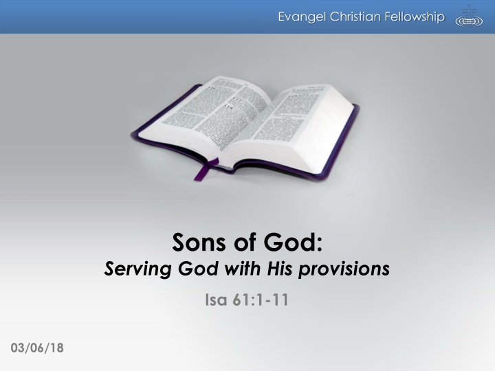 Our Identity and Purpose in Evangel Christian Fellowship