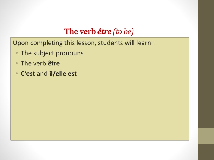 Mastering French Verb 