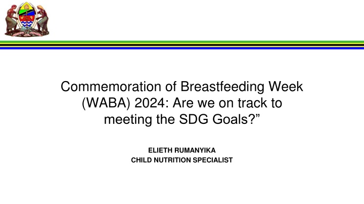 Breastfeeding Trends and Progress Towards SDG Goals: WABA Commemoration 2024