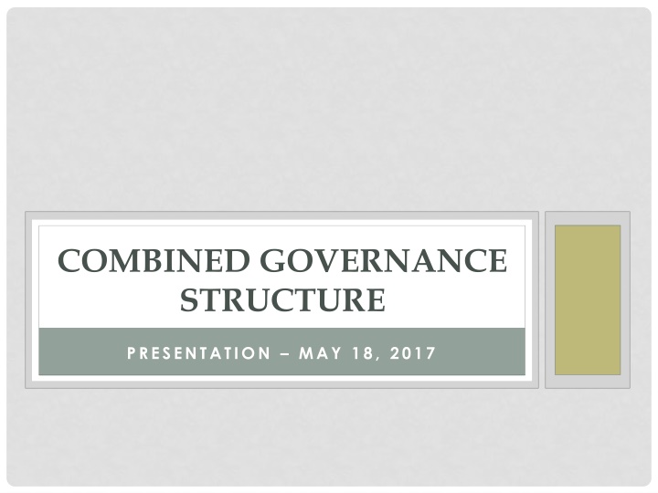 Collaborative Governance Structure Presentation