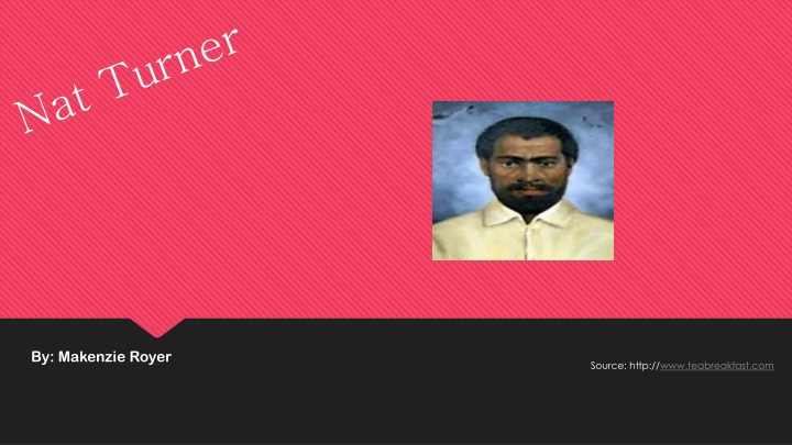 The Story of Nat Turner: From Childhood to Rebellion