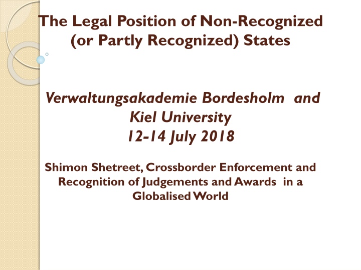 Ensuring Judicial Independence for Global Enforcement