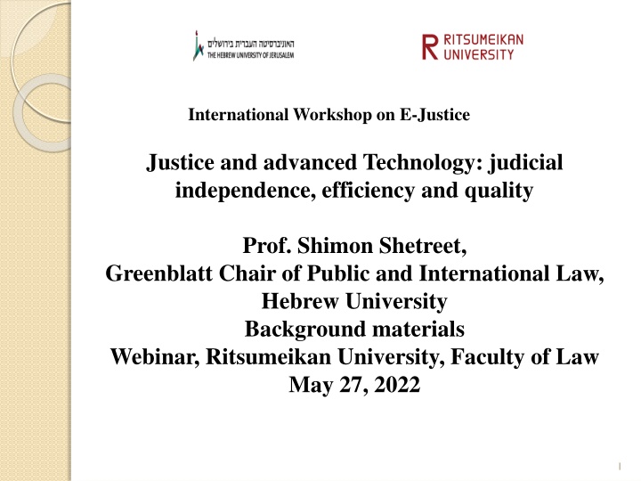 Challenges and Opportunities in Modern Justice Systems