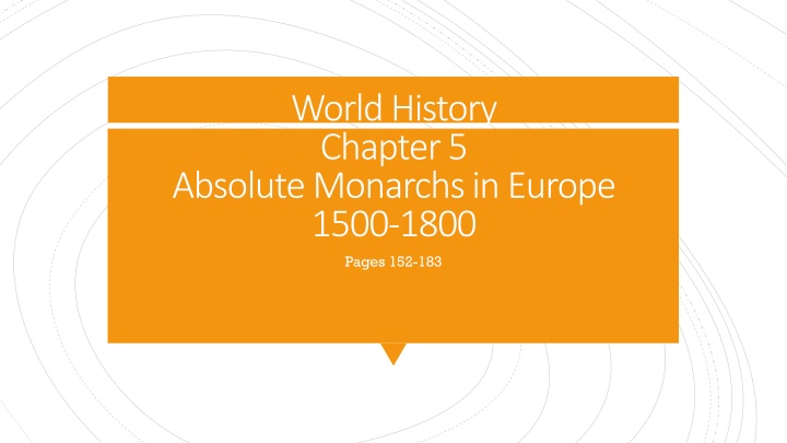 Absolute Monarchs in Europe: Philip II of Spain
