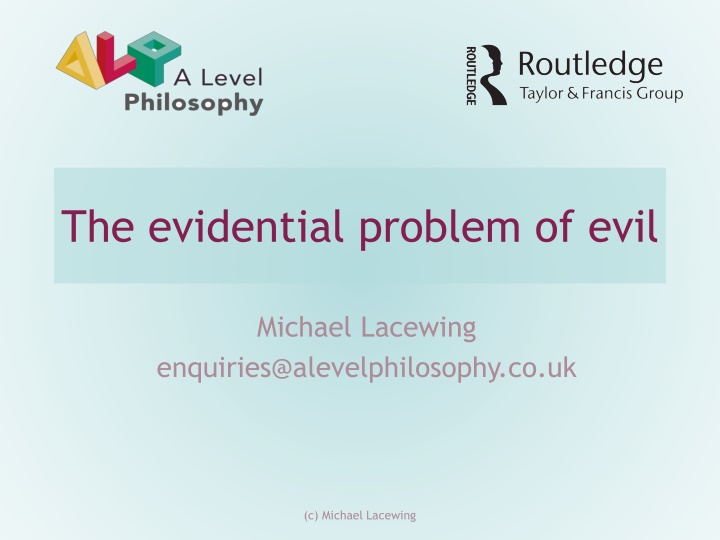 The Evidential Problem of Evil: A Critical Analysis