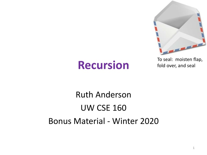 Quicksort Algorithm with Recursion