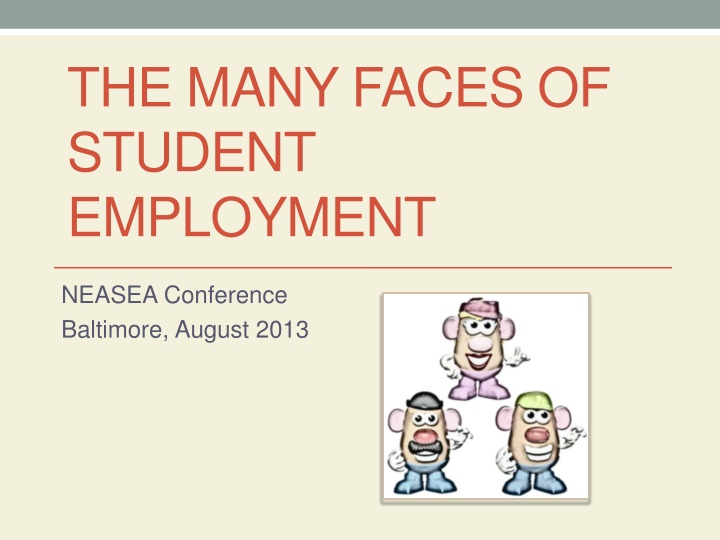 The Diversity of Student Employment Models and Practices