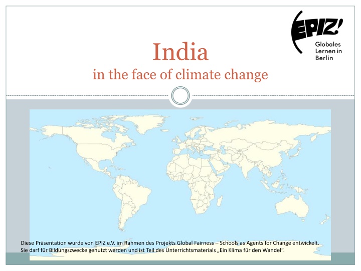 India in the Face of Climate Change: Historical Background, Consequences, and Projections
