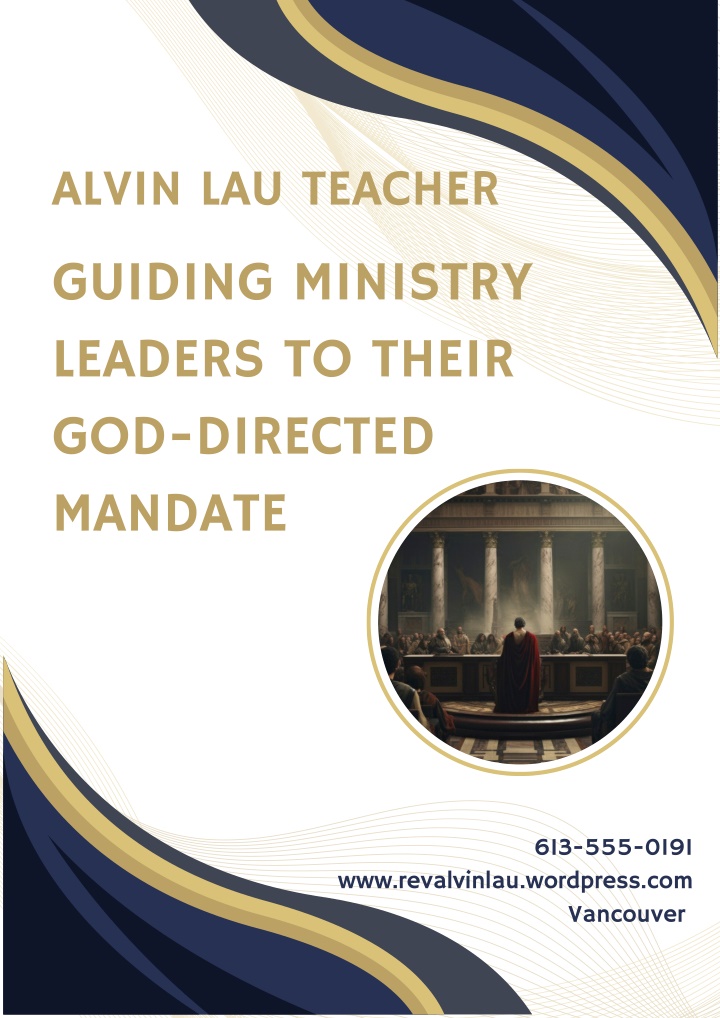 alvin lau teacher guiding ministry leaders n.w