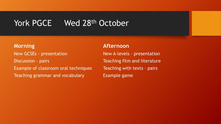 New Assessment and Teaching Approaches in Modern Languages GCSE and A-levels
