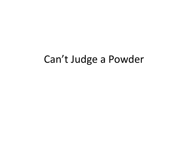 Tips for Effective Powder Testing and Analysis