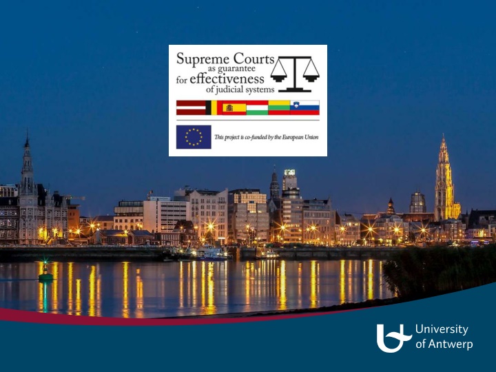 Role of Supreme Courts in Ensuring Effective Judicial Systems in the European Union