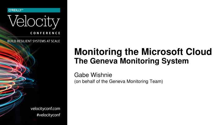 Insights into Geneva Monitoring System - Managing Data Across Paths