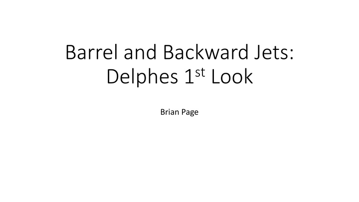 Study on Jet Energy Resolution and Scale Definitions in Delphes Simulation